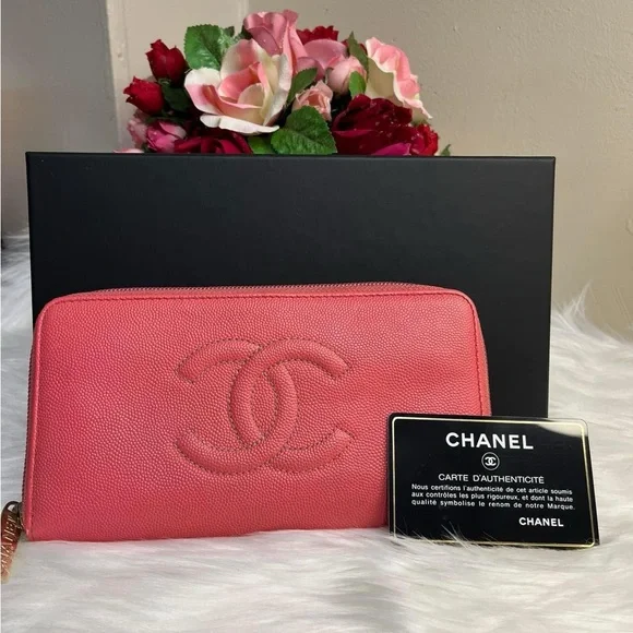 Sold🎀CHANEL Caviar Long Zippy Wallet🎀 - Picture 2 of 16